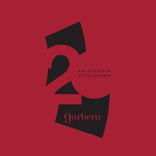 Logo 20 aniversario Garbera. Projekt z dziedziny Projektowanie graficzne użytkownika Oihana Barbero Moral - 08.03.2019
