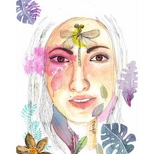 Mi Proyecto del curso: Retrato ilustrado en acuarela. Projekt z dziedziny  Sztuki piękne użytkownika JEss Morales - 09.03.2019