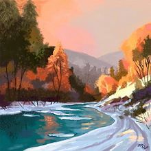 Mi Proyecto del curso: Pinceles y pixeles: introducción a la pintura digital en Photoshop. Un projet de Illustration numérique de Kenneth Ghibran Ortega Zepeda - 24.12.2019