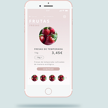 LLE: App e-commerce de alimentos ecológicos y de temporada. Design de produtos, Web Design, e UX / UI projeto de Vanesa Marcos Dávila - 10.03.2019