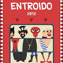 Diseño Cartel Entroido 2019 Ein Projekt aus dem Bereich Design, Plakatdesign und Traditionelle Illustration von Alberto Camacho Gordaliza - 10.03.2019