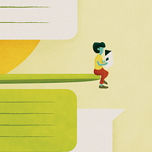 La Vanguardia / Whatsapp, patria del bulo político Ein Projekt aus dem Bereich Skizzenentwurf, Digitale Illustration und Vektorillustration von Daniel Crespo Saavedra - 11.03.2019