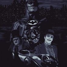 BATMAN. Un progetto di Illustrazione tradizionale, Illustrazione digitale e Illustrazione vettoriale di Alex G. - 11.03.2019