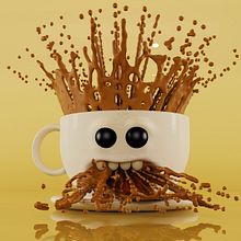 The Cup. Un projet de Animation 3D, Direction artistique , et Conception de personnages 3D de Toni Buenadicha - 12.03.2019