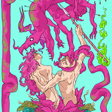 Illustration for Sant Jordi Expo 2018 Bcn. Un proyecto de Ilustración tradicional de Marc Conesa - 13.03.2019