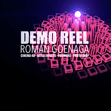 Demo Reel de mis últimos trabajos. Een project van 3D, 3D-animatie, Film, video en televisie,  Creativiteit,  Art direction, Motion Graphics, Televisie, VFX y  Video van Roman Goenaga - 25.02.2019