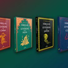 Diseño de colección para la serie "Fábulas y leyendas". Un proyecto de Diseño editorial y Diseño gráfico de Emiliano Molina - 01.08.2017