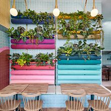Piada Lyon, Francia . Un progetto di Architettura d'interni, Lighting design e Interior design di Masquespacio - 13.03.2019