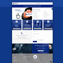 Diseño y Desarrollo Web. Web Design project by Sergio Andrés Sánchez - 03.13.2019