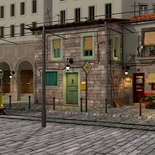 Lisbon in progress. 3D project by Fabiola R. - 03.13.2019