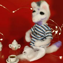 Meu projeto do curso: Needle felting: creación de personajes con lana y aguja. Un proyecto de Artesanía, Bordado y Creatividad de Maxwell Machado - 13.03.2019