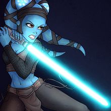 Aayla Secura Fanart. Un progetto di Disegno e Character design di Sandra Campos - 04.03.2019