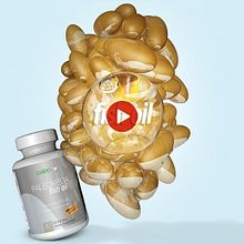 Paleomega Fish Oil. Animation, Creativit, Art Direction, Digital Marketing, 3D Modeling, Packaging, and Social Media project by Octavio Montiel De Bona - 03.13.2019