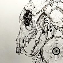 Ilustración a tinta. Creativit, Drawing, Artistic Drawing, Realistic Drawing, Design, and Traditional illustration project by Paola Juan Pérez - 03.13.2019