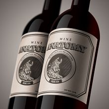 Etiqueta de Vino. Digital Illustration, and Vector Illustration project by José Rodríguez Melgoza - 03.14.2019