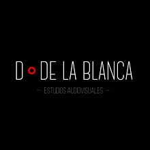 D. de la Blanca - Estudios audiovisuales. Br, ing, Identit, Logo Design, and Graphic Design project by Gloria Lozano Jiménez - 12.01.2017