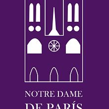 Versión Notre Dame de París. Un progetto di Graphic design di Lidia Díez - 14.03.2019