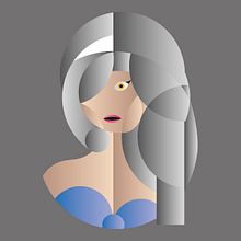 Retratos Minimalista. Un progetto di Graphic design e Illustrazione vettoriale di Sema García Diseño - 14.03.2019