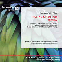 Niveles de Iluminación - Nivel Básico (Photoshop, Gimp y Krita). Design, Graphic Design, Education, Digital Photograph, and Photo Retouching project by Formación Gráfica - 02.10.2019