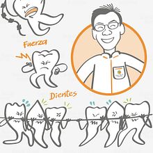 El tire y afloje de la ortodoncia . animasi 2D, Animasi Karakter, Ilustrasi tradisional, Ilustrasi Digital & Ilustrasi Vektor proyek oleh Ronald Reichmann - 03.15.2019