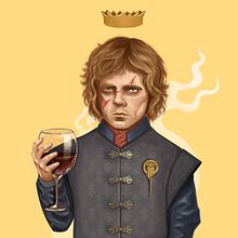 Tyrion Lannister . Ilustração digital projeto de Juan Ruiz - 16.03.2019