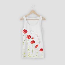 Camiseta amapolas.  project by Daniela Barbieri - 03.21.2019