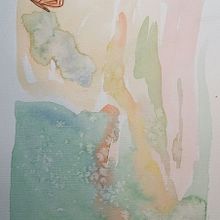 Estudio para una ilustración de un poema. Traditional illustration project by Ángela Munuera - 06.27.2019