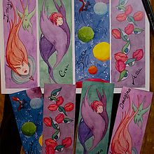 Mi Proyecto del curso: Marcapáginas. Traditional illustration project by Irene Pérez Hervías - 05.13.2019