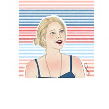 ilustración de Phoebe, Friends. Projekt z dziedziny Trad, c i jna ilustracja użytkownika Natalia Araque Laosa - 18.03.2019