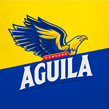 Ilustración Cerveza Aguila. Br, ing, Identit, Traditional illustration, and Packaging project by Juan Villamil - 03.18.2019