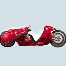 La moto de Kaneda. Akira.. Un proyecto de Ilustración tradicional de Óscar Lloréns - 18.03.2019