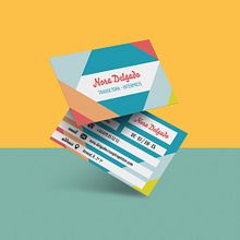 Tarjetas Visita Nora  . % laninhademarte tarafından hazırlanan Tasarım projesi - 03.18.2019