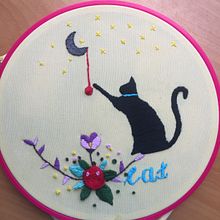 Primer Bordado. Embroider project by Aura Salgado Abaunza - 03.19.2019
