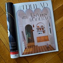 Apertura sección muy AD. 3D, Architecture, Interior Architecture, Decoration, Interior Design, Furniture Design, Making, Product Design, Editorial Design, Set Design & Infographics project by Ana de Santos Díaz - 03.01.2019