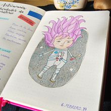 Universo. Drawing project by Silvia Cebeira - 03.20.2019