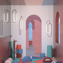 Estilismo 3. 3D, Architecture, Interior Architecture, Fine Arts, Creativit, Decoration, Art Direction, Design, Interior Design, Furniture Design, Making, Set Design & Infographics project by Ana de Santos Díaz - 01.20.2019