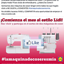 La máquina de coser es mía. Social Media project by Bart Moreno - 11.03.2014