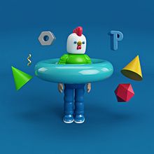 Mi Proyecto del curso: Diseño de personajes en Cinema 4D: del boceto a la impresión 3D. Un proyecto de 3D y Animación 3D de jsean_tono - 20.03.2019