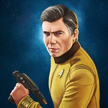 Star Trek: Discovery – Pike Ein Projekt aus dem Bereich Traditionelle Illustration und Digitale Illustration von Rubén Megido - 20.03.2019