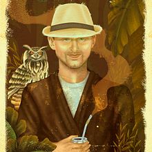 Misterio. (Primer proyecto del curso: Técnicas digitales de retrato ilustrado). Un progetto di Illustrazione tradizionale e Illustrazione digitale di Susana Ríos - 20.03.2019