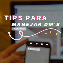 Sácale provecho a tus DM's | IGstories. Design, Marketing, and Digital Marketing project by Raquel Villasmil Molina - 03.21.2019
