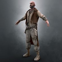 Modelado Pirata. 3D project by Carlos Mazarío - 03.21.2019