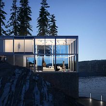 The Glass House / Proyecto Terminado.. Un proyecto de 3D y Arquitectura de f9 studio. - 21.02.2018