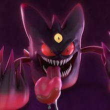 Mega Gengar. Projekt z dziedziny Projektowanie postaci użytkownika Hodei Piquer Garcia - 21.03.2019