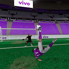 Mocap de fútbol - Cambiadores de juego VIVO (Brasil). Een project van 3D, 3D-animatie y VFX van Frederico Junqueira - 25.11.2017
