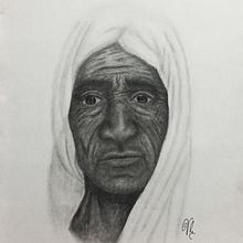 Mi primer retrato. Un proyecto de Dibujo a lápiz de Valentina González Arévalo - 22.03.2019