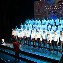 Virtual Scenography for Gay Chorus of Madrid. 3D, 3D Animation, Digital Architecture, Creativit, 3D Modeling, and Video project by Víctor Vaquero - 03.22.2019