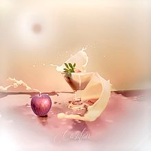 casafan fresa con sabor de manzana Ein Projekt aus dem Bereich Werbung von Abdel Ali Casafan - 23.03.2019