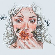 Mi Proyecto del curso: Retrato ilustrado en acuarela . % Karin Haltenhof tarafından hazırlanan Geleneksel illüstras, on, Dijital İllüstras, Ve on projesi - 03.23.2019