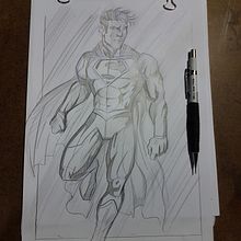 Meu projeto do curso: Ilustración para cómics: anatomía de un superhéroe. Projekt z dziedziny Komiks użytkownika Vicente Mesquita - 24.03.2019
